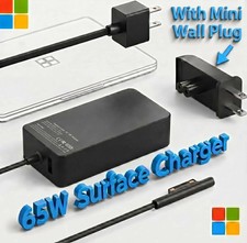 65W Microsoft  Surface Pro charger With Mini Wall Plug, 6FT Power Cord picture