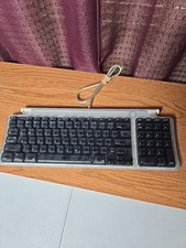 RARE Vintage Apple USB Keyboard M2452 (1998) Bondi Blue iMac Works picture
