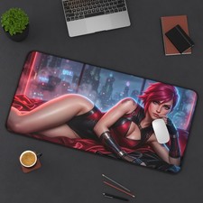 Arcane Mouse Pad, Vi Desk Mat, Anime Decor XXL picture