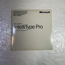 SEALED 1999 Microsoft IntelliType Pro Keyboard Software CD Set X04-84502 picture