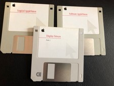 AppleVision / Display Drivers Lot of 3 Diskettes / Macintosh Computer Software picture