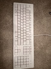 white hp keyboard and mouse brand new never used picture