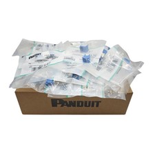Fit For Panduit Blue Cat6a 10 Gig (BOX OF 50) CJ6X88TGBU Mini-Com Jack picture