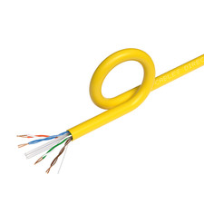 1000FT 500FT CAT6 CCA Cable 23AWG Bulk Solid Network Wire White Blue Gray Black picture