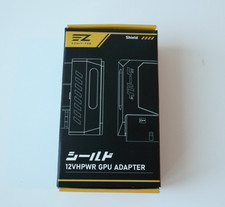 EZDIY-FAB PCIe 5.1 Adapter - 600W 12+4pin 180 Degree Right Angle STD Black picture