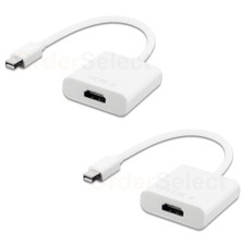 2 Mini Display Port DP Thunderbolt to HDMI Adapter Cable for MacBook Pro Air Mac picture