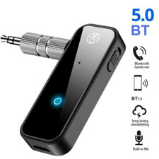 Transmisor Receptor USB Bluetooth 5.0 Auxiliar Inalámbrico Para Coche De 3.5mm picture