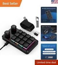 Compact Mini Mechanical Keyboard: 12-Key RGB Macro Pad for Enhanced Efficiency picture
