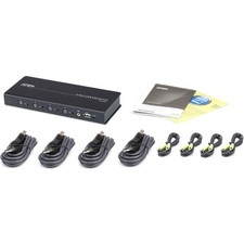 Aten CS724KM 4Port USB Boundless KVM Switch picture