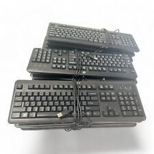 LOT OF 16- HP 672647-003 Wired USB Keyboard Black for PC KU-1156 picture