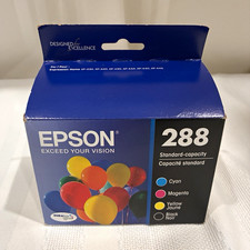 Expired**Epson 288 Standard Inkjet Ink Cartridges CMYK 4-Pack T288120-BCS XP-330 picture