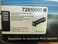Lexmark 72K1XK0 Black Toner Cartridge picture