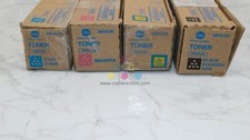 4 Cosmetic Genuine Konica BH C258,C308,C368 TN324 CMYK Toners (AC,AM,AY,JK) picture