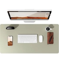 Large PU Leather Dual Sided Desk Pad Non-Slip Mouse Pad Desk Mat Writing Mat picture