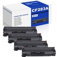 4PK 83A CF283A BK Toner Compatible With HP LaserJet Pro M127fn M127fw M225dw MFP picture