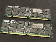 2x 64MB Compaq RAM DIMM 168-Pin EDO ECC Fully Buffered 228469-001 Memory 4K 3.3V picture