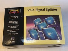 BRAND Vine Micros VGA XGA SVGA DMPS Signal Splitter 525 / 1125 S525-07356 5 Port picture