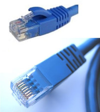New 300Ft Blue RJ45 CAT6 Ethernet LAN Network Internet Computer Solid Wire 23... picture