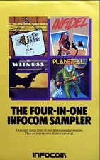 The Four-In-One Infocom PC Video Game Sampler Zork Infidel Planetfall C64 Atari picture