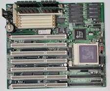 PCChips M912 80486 ISA VLB Retro Motherboard + AMD 80486DX4 100MHz + 16MB RAM picture