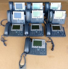 Used Cisco Unified IP Phones Models 7960;7962;7965 (Sold in Batch of Ten). picture