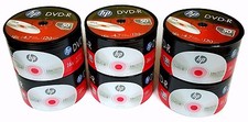 300 HP Blank 16X DVD-R DVDR Branded Logo Recordable Disc 6x50pk picture