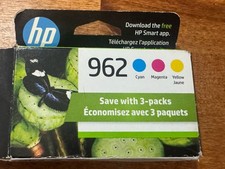 New open box HP 962/962XL Ink Cartridges CMY & Black for OfficeJet Pro 9010/9020 picture