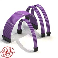 LINKUP AVA 30cm PSU Cable Extension Purple picture