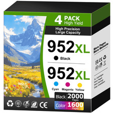 952 XL 952XL Ink Cartridges Compatible for HP 952XL Ink Cartridges (4 Pack) picture