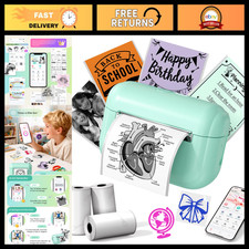 Portable Mini Sticker Printer - Inkless, Smart AI App, Compact Design, Easy to U picture