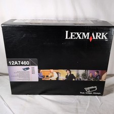 Genuine OEM Return Program New Sealed 12A7460 Black Toner T630 T632 T634 X630 picture