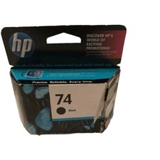 Genuine HP 74 Black Standard OEM Cartridge  *Open Box* Inner Pack Sealed Still picture