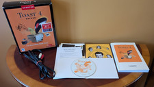 Vintage Macintosh Adaptec Toast 4 Deluxe Software CD Recording picture