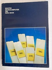 Mostek Microcomputer Z80 Data Book, 1978. Covers Z80 CPU and Peripheral IC's picture