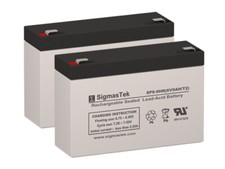 APC RBC18 Compatible Batteries (2 batteries - 6V 9Ah) picture