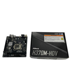 AS/IS ASRock H370M-HDV LGA1151 Intel H370/ DDR4 Micro ATX Motherboard #FP4316 AR picture