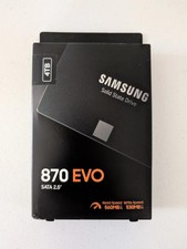 New Samsung 870 EVO 4TB SSD MZ-77E4T0 4 TB 2.5 Retail Box Packing Factory Sealed picture