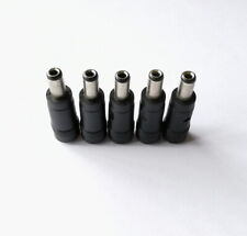 5x DC Power 5.5mm x 2.1mm Male to 3.5mm x 1.35mm Female Jack Adapter Connector picture