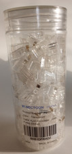 RJ45 Cat5e Pass Through Connector Ethernet cable ends Gold Plated 100pcs picture