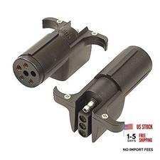 - 301.1063 12-717EP 6-Way Round Pin to 4-Way Flat Adapter picture