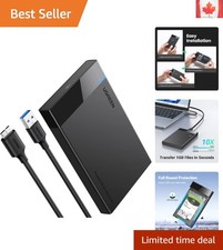 2.5'' USB 3.0 HDD/SSD Enclosure - 5Gbps Transfer Speed, Lightweight Protection picture