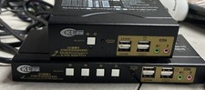 CKLau 4Kx2K@60Hz 4 Port USB 3.0 HDMI KVM Switch, With 2 Port Dual Port Some Cord picture