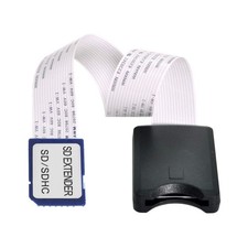 chenyang SD to Card Extension Cable Adapter SD/SDHC/MMC/RS-MMC 25cm, Grey picture
