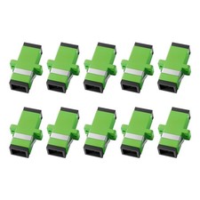 FiberPrime-SCA to SCA Fiber Optic Adapter, Single Mode Convertor, 10Pack | Si... picture
