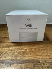 New Google Wifi AC-1304 AC1200 Dual-Band Expandable Mesh 1 WiFi Point - Sealed picture