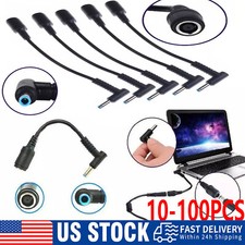 Wholesale 100pcs 7.4mm To 4.5mm DC Power Charger Converter Adapter Cable for HP picture
