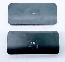 LOT OF 2 C2G THUNDERBOLT 3 8K UHD DOCKING STATION C2G54536 picture
