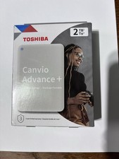 toshiba canvio advance plus 2tb External Hard Drive New In Box. picture