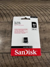 New SanDisk Ultra Fit 3.1 USB Flash Drive 64GB USB-A Flash Drive picture