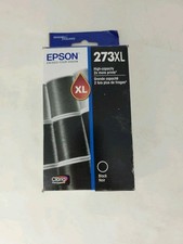 Epson 273XL Claria Premium High Capacity Cartridge Ink Black Exp 01/24 picture